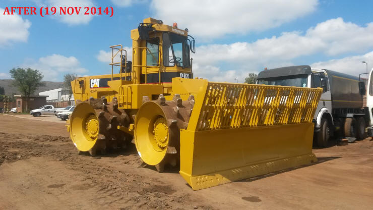 CAT 826C Landfill Compactor